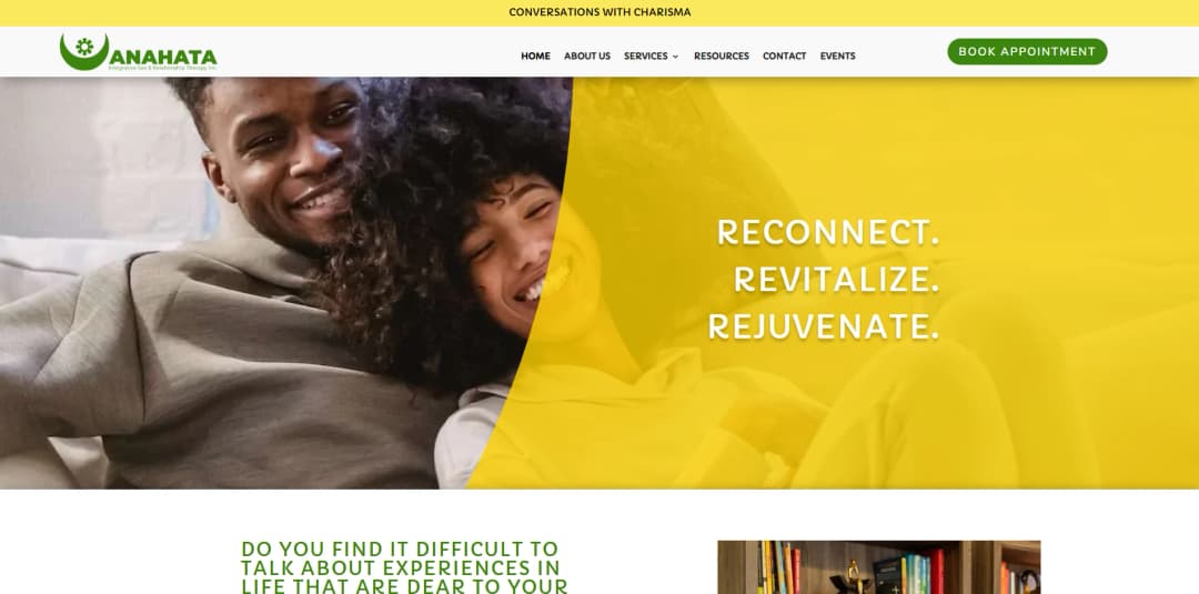 Therapy Business Website